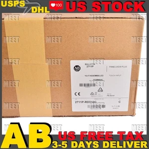 2711P-RDT10C PanelView Plus Brand New AB 2711P-RDT10C US Free Tax - Picture 1 of 13