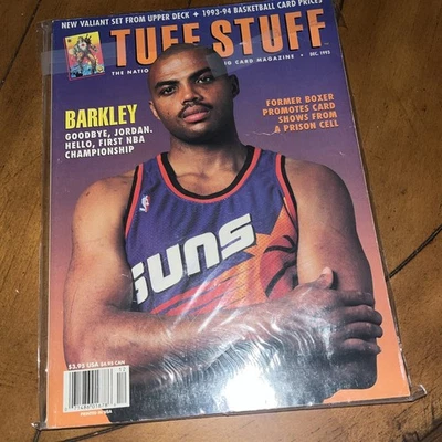 Dec 1993 TUFF STUFF MAGAZINE/PRICE GUIDE/HOF Charles Barkley/Phoenix Suns - Image 1 of 3