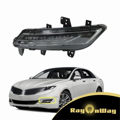 For 2013 2014 2015 2016 Lincoln MKZ Left Driver Side LED Fog Light Lamp Assembly Foto 1 de 4