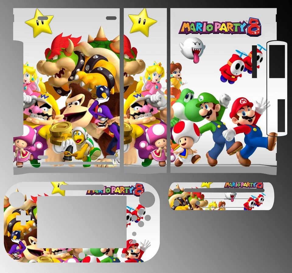 216 Skin Sticker Cover for Nintendo Wii U Console & Controller - Image 1 of 1