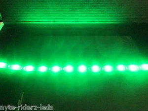 VERDE ADD ON 5050 SMD LED TIRA 12 PULGADAS TODOS LOS COCHES MOTOCICLETAS CAMIONES BARCOS SUV - Imagen 1 de 1