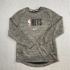 Nike Engineered NBA Brooklyn Nets Dri Fit Crewneck Men's L Heather Gray - Bild 1 von 6