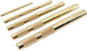 Set 5 punzoni a deriva in ottone manuali per uso domestico sostituire 67003-MAI 045256670034 - Foto 1 di 7