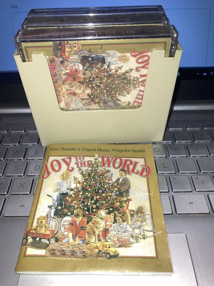 Reader's Digest Joy to the World Cassette Tape Set W/Case Artwork (Cassette) NEW - Image 1 of 4