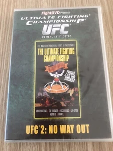 ULTIMATE FIGHTING CHAMPIONSHIP UFC 2 NO WAY OUT RULES DVD NEUF BLISTER VF RARE - Picture 1 of 2
