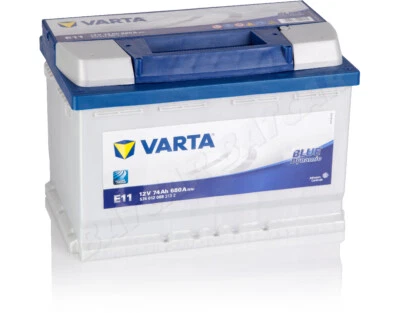 Autobatterie VARTA 12V 74 Ah E11 74Ah ersetzt 70 72 75 77 80 85 Ah | AUDI - Bild 1 von 4
