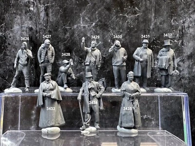 Figuras 1:64 - Para dioramas figuras miniatura 164 figuras lote 592 Foto 1 de 4