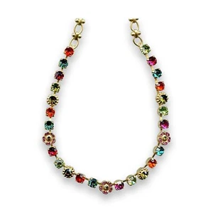 Necklace by Mariana East Meets West Coll. Exquisite Multi-Color Swarovski Cry... - Picture 1 of 6