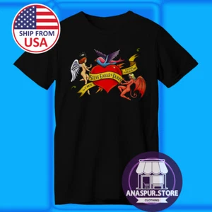 Steve Earle & The Dukes Men's Black Size S-5XL - Picture 1 of 1