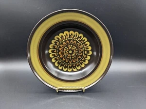Zuppiera vintage anni 70 MIKASA MAJORCA ESPARTO E2827 8-3/4” verde marrone GIAPPONE - Foto 1 di 6