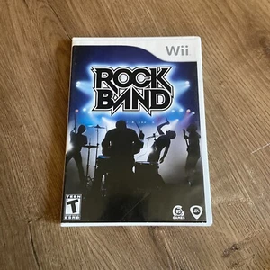 Rock Band (Nintendo Wii, 2008) komplett mit Handbuch getestet M CIB Videospiel - Bild 1 von 3