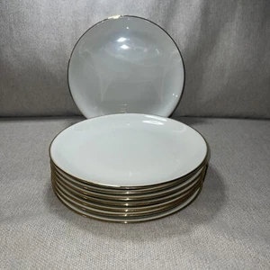 (8) Piatti Eschenbach Bavaria avorio oro bordato 10" bordo oro - Foto 1 di 8