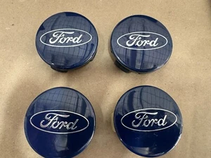 Set of 4, Emblem Wheel Center Caps Hubcaps Cover for Ford Ecosport 2018 - Picture 1 of 6
