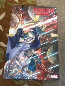 Alex Ross art Guardians 3000 24" x 36" Promo Poster Marvel Comics - Picture 1 of 1