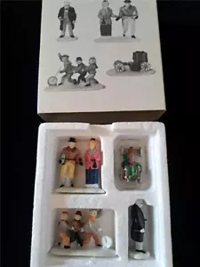 DEPT 56 Heritage village nicholas nickelby 4 figuras en caja original - Imagen 1 de 2