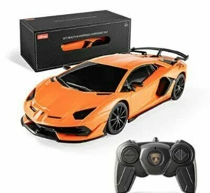 RASTAR Licensed RC Series 1:24 Scale Diecast Remote Control Car Lamborghini - Picture 1 of 3