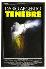 1982 TENEBRE VINTAGE HORROR FILM MOVIE POSTER PRINT 54x36 BIG 9 MIL PAPER
