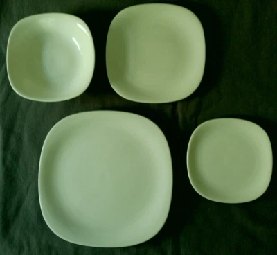 Block Langenthal Transition White Dish Set - Image 1 of 4