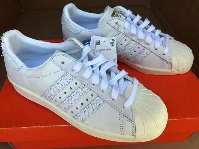 NEW Adidas BY9075 Originals Superstar 80s Reptile Snake Leather Shoes Womens 5.5 - Image 1 of 4