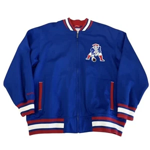 Chaqueta Mitchell & Ness New England Patriots Retro NFL Fútbol Talla Grande - Imagen 1 de 5