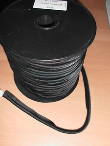 (1,14 € /  m)   5 m Kederband Nahtband ca : 10 mm Farbe: Schwarz         ( NB 12 - Bild 1 von 1
