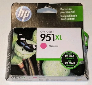 HP 951XL Drucker Tintenpatrone Magneta Neu im Karton Versiegelt Original Dez 2016 - Bild 1 von 2