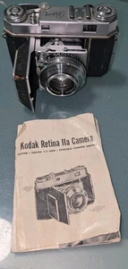 Antigua cámara fotográfica Kodak Retina IIa 35 mm con manual de instrucciones ¡Leer!! - Imagen 1 de 6