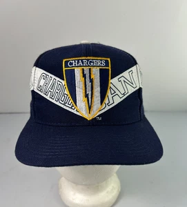 Vintage San Diego Chargers 'The Game' Snapback Hat Team NFL Wraparound Spellout - Picture 1 of 7