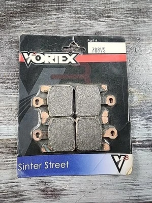 Pastillas de freno delanteras Vortex Sinter Street NOS 788VS Kawasaki Ninja Suzuki GSX-R Foto 1 de 3
