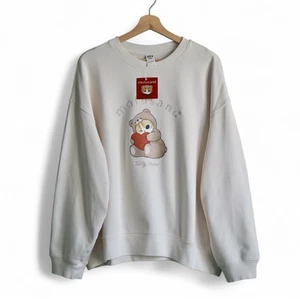 Sudadera Mofusand Teddy Meow Cat Uniqlo Cuello Redondo Pullover Talla Mediana - Imagen 1 de 6