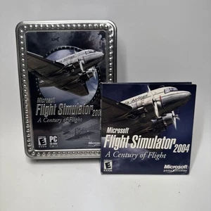 Microsoft Flight Simulator 2004: A Century of Flight Tin Box PC CIB komplett - Bild 1 von 7