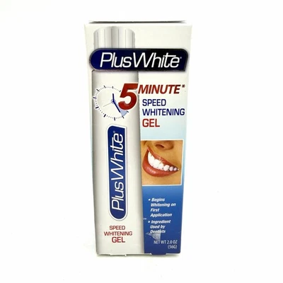 Gel blanqueador Plus White 5 minutos Premier Speed esmalte rápido suave amigable 2 oz Foto 1 de 4