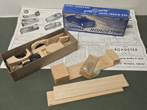 Kit Modelo Madera Vintage 1946 Ace Sport Roadster #146 1/24 / PARECE COMPLETO - Imagen 1 de 9