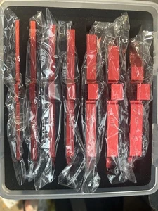 Frästisch Rüststangen, 7 Stück Aluminium Präzisions-Setupblöcke Höhenmesser Se... - Bild 1 von 3