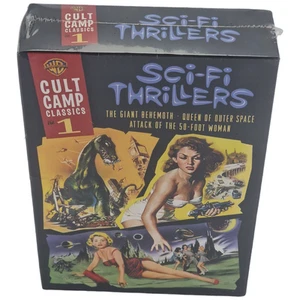 Cult Camp Classics [3 Films] No. 1 [Thrillers, Aliens, Sci fi, ] DVD Area 1 - Picture 1 of 8