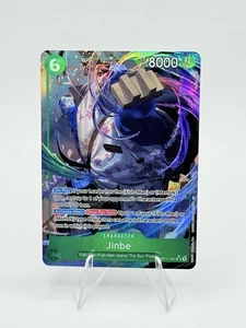 One Piece TCG Jinbe Arte Alternativa OP11-031 Un Pugno di Velocità Divina - Foto 1 di 2