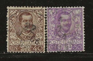 ITALY Classics...Sc #83 & 85...Used...1901/26...SCV $24.75 - Picture 1 of 1