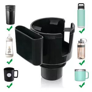 Universal Car Cup Holder Adapter Expander for Large Bottles Mugs Multifunctional - Picture 1 of 6