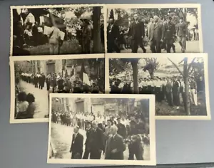 1944 WW2 JEU 5 PHOTOS SANCHEZ PORT VENDRES PO 66 LIBERATION ARGELES? A CONFIRMER - Picture 1 of 11