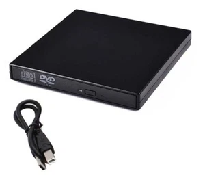 Unità lettore DVD ROM USB USB esterna per computer portatile Dell Inspiron 13z - Foto 1 di 1