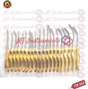 Juego de 20 piezas de instrumentos de cirugía plástica disectores de estiramiento facial para estiramiento de cejas - Imagen 1 de 3