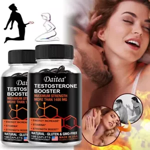 Men's Testosterone Booster, Male Enhancement, Energy, Stamina - Picture 1 of 10