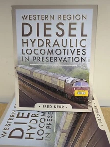 Western Railways Region Diesel Hydraulic Locomotives NEW Hardcover Book - Foto 1 di 10