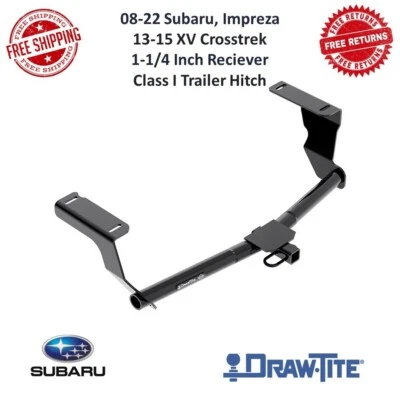Enganche de remolque Draw-Tite 24959 clase I, receptor de 1-1/4" para Impreza, XV Crosstrek Foto 1 de 4
