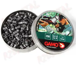 PIOMBINI GAMO EXPANDER DIABOLO CAL 5.5 TESTA a PUNTA 250 Pz ARIA COMPRESSA AIRGU - Imagen 1 de 1