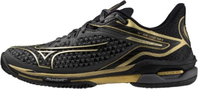 MIZUNO Tennis Shoes WAVE EXCEED TOUR 6 OC Dark Gray Gold 61GB2478 US7.5(25.5cm) - Image 1 of 4