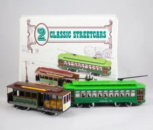 Boxed Set 2 Classic Streetcars Desire Street + Powell & Mason Street Plastic - Picture 1 of 16