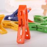 8pcs Large Windproof Plastic Clothes Pegs Hangers Clothespins Drying Racks Clip