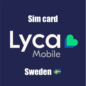 Lycamobile +46 Sweden Prepaid Sim Card - Photo 1 sur 1
