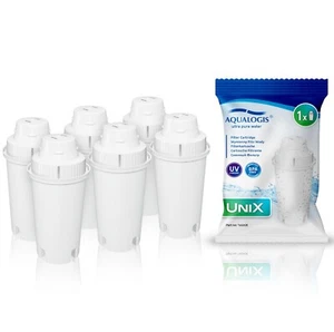 Aqualogis UniX fits BRITA Classic Water Refill Replace Filter Cartridge 6pk - Picture 1 of 8